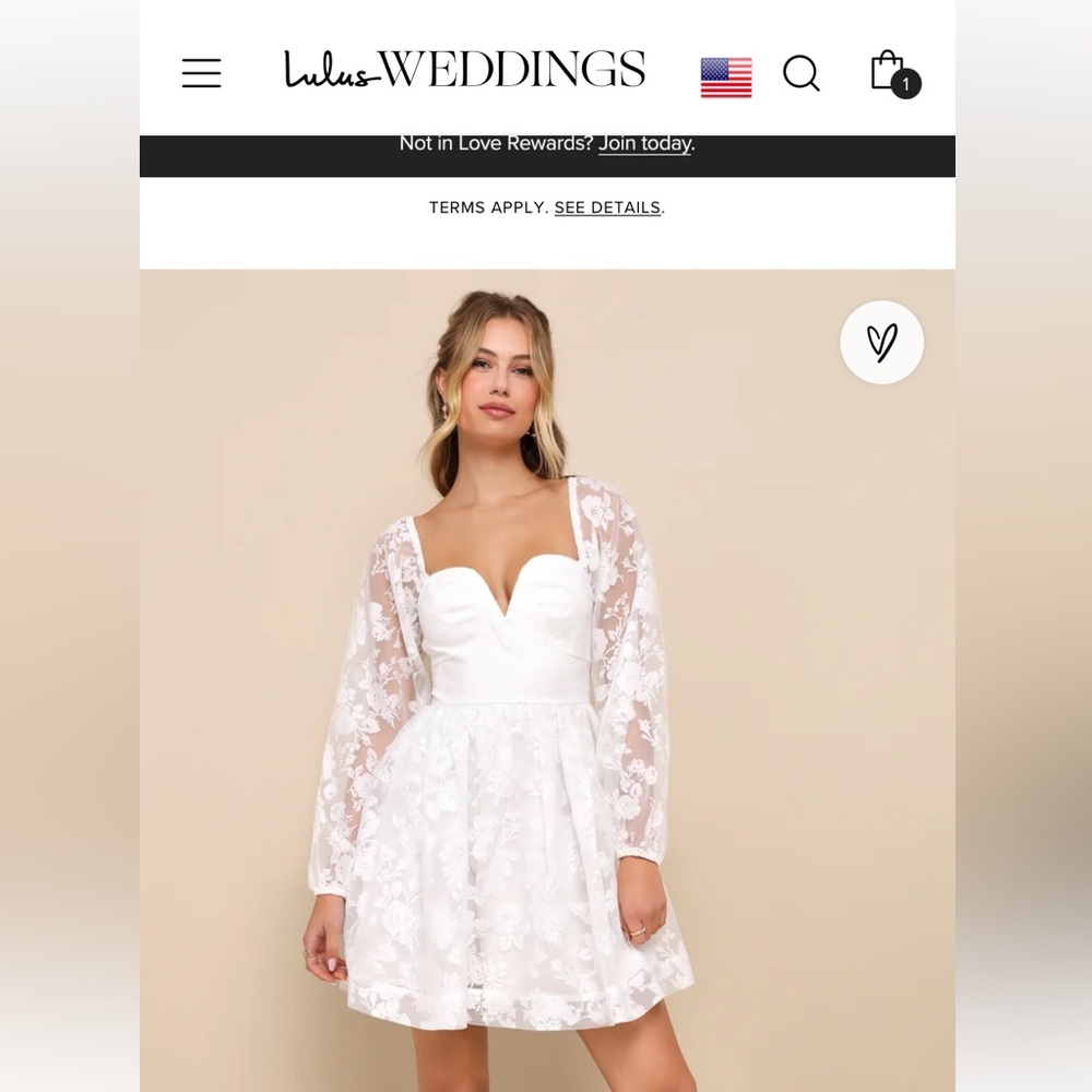 LULUS: Exceptionally darling white burnout floral bustier mini dress